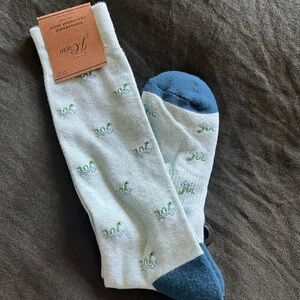 J. Crew Socks with Loch Ness Monsters
